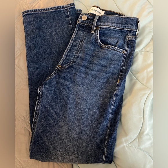 Denim Forum Arlo High Rise Straight - Size 25 - Picture 4 of 6